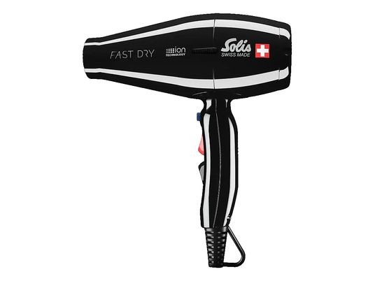 SOLIS Fast Dry Type 381 - Sèche-cheveux (Noir)
