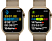 APPLE Watch S8 GPS + Cellular 41 mm Boîtier Acier inoxydable Or, Bracelet Milanais Or (MNJF3NF/A)
