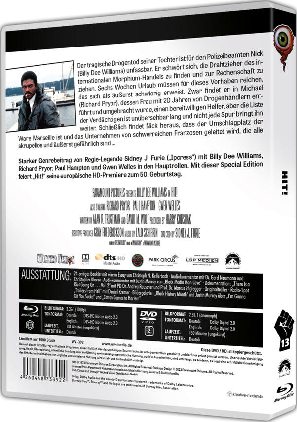DVD-Filmcover mit Text und einem Bild.