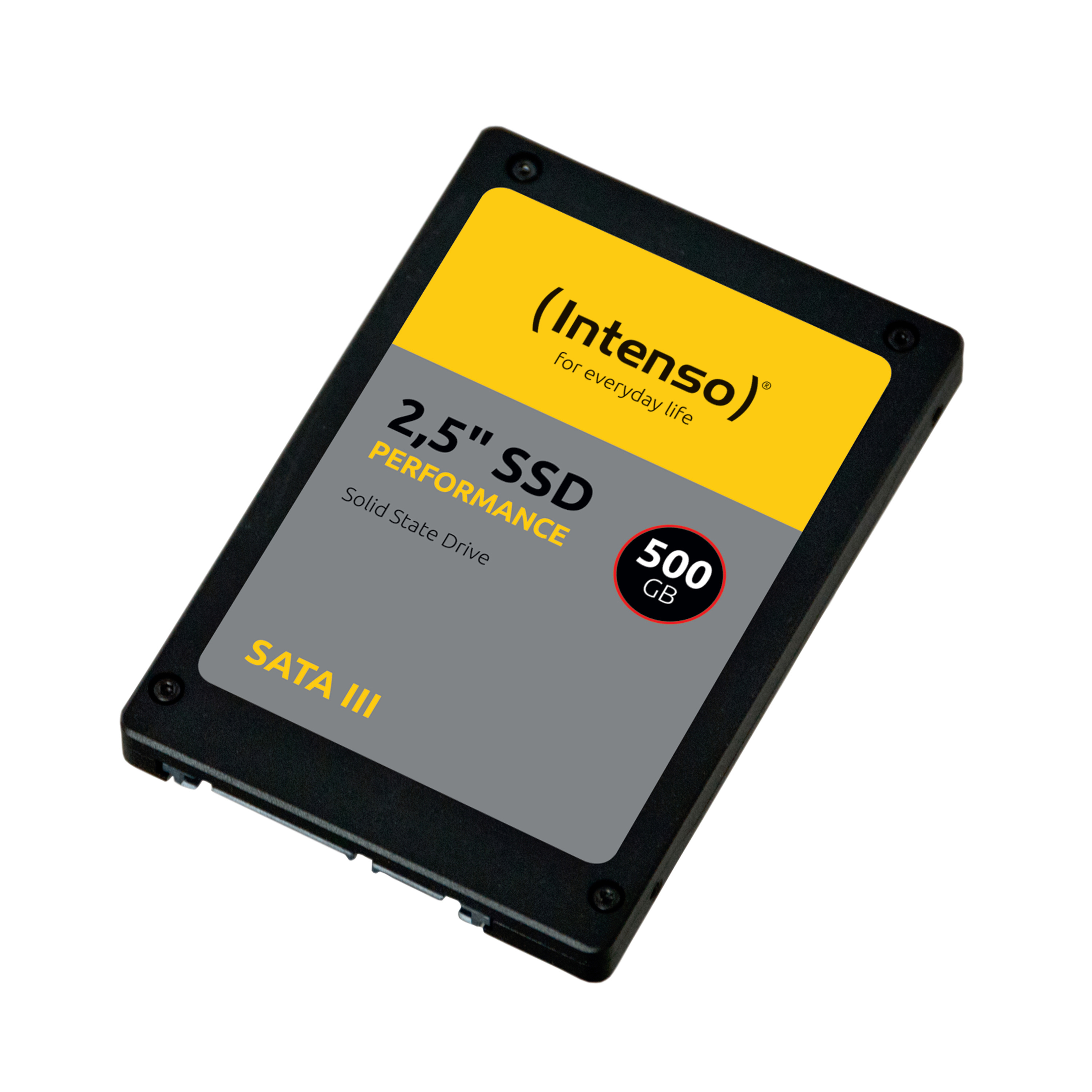 INTENSO Performance Festplatte, intern GB Zoll, 500 Gbps, 6 SSD, Interner SATA 2,5 Speicher