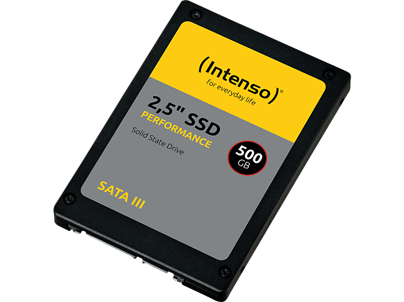 intern Speicher SSD, 500 SATA Zoll, 2,5 Interner Festplatte, GB Gbps, Performance INTENSO 6