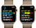 APPLE Watch S8 GPS + Cellular 45 mm Boîtier Acier inoxydable Or, Bracelet Milanais Or (MNKQ3NF/A)