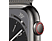APPLE Watch S8 GPS + Cellular 45 mm Boîtier Acier inoxydable Graphite, Bracelet Milanais Graphite (MNKX3NF/A)
