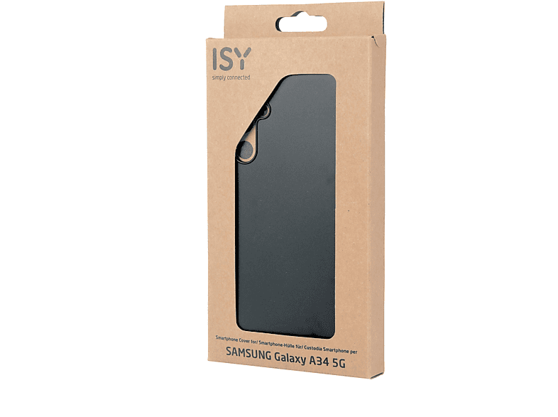 Thumbnail - ISY ISC-5111, Backcover, Samsung, Galaxy A34 5G, Schwarz
