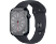APPLE Watch S8 GPS 45 mm Boîtier Aluminium Minuit, Bracelet Sport Minuit Regular (MNP13NF/A)