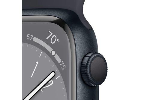 Apple Watch Series 9 Aluminium minuit 45mm Bracelet Sport minuit M