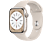 APPLE Watch S8 GPS 45 mm Boîtier Aluminium Lumière stellaire, Bracelet Sport Lumière stellaire Regular (MNP23NF/A)