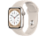 APPLE Watch S8 GPS 41 mm Boîtier Aluminium Lumière stellaire, Bracelet Sport Lumière stellaire Regular (MNP63NF/A)