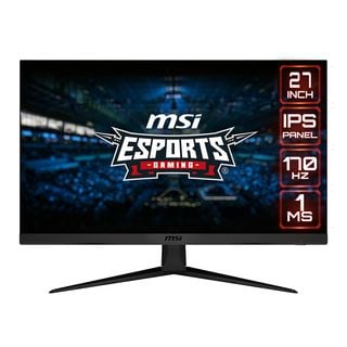 Monitor gaming - MSI G2712, 27 ", Full HD, IPS, 1 ms, 170 Hz Refresh Rate, Negro