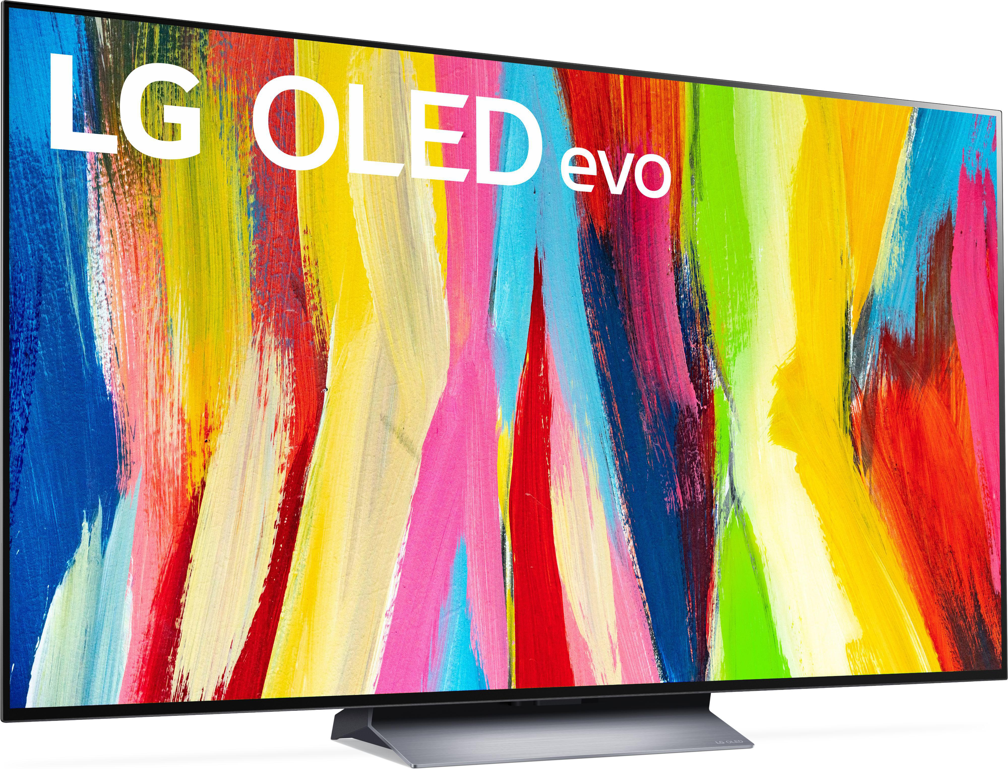 LG OLED 65 C 24 LA.AEU OLED evo TV (Flat, 65 Zoll / 164 cm, UHD 4K, SMART TV, webOS 22 )