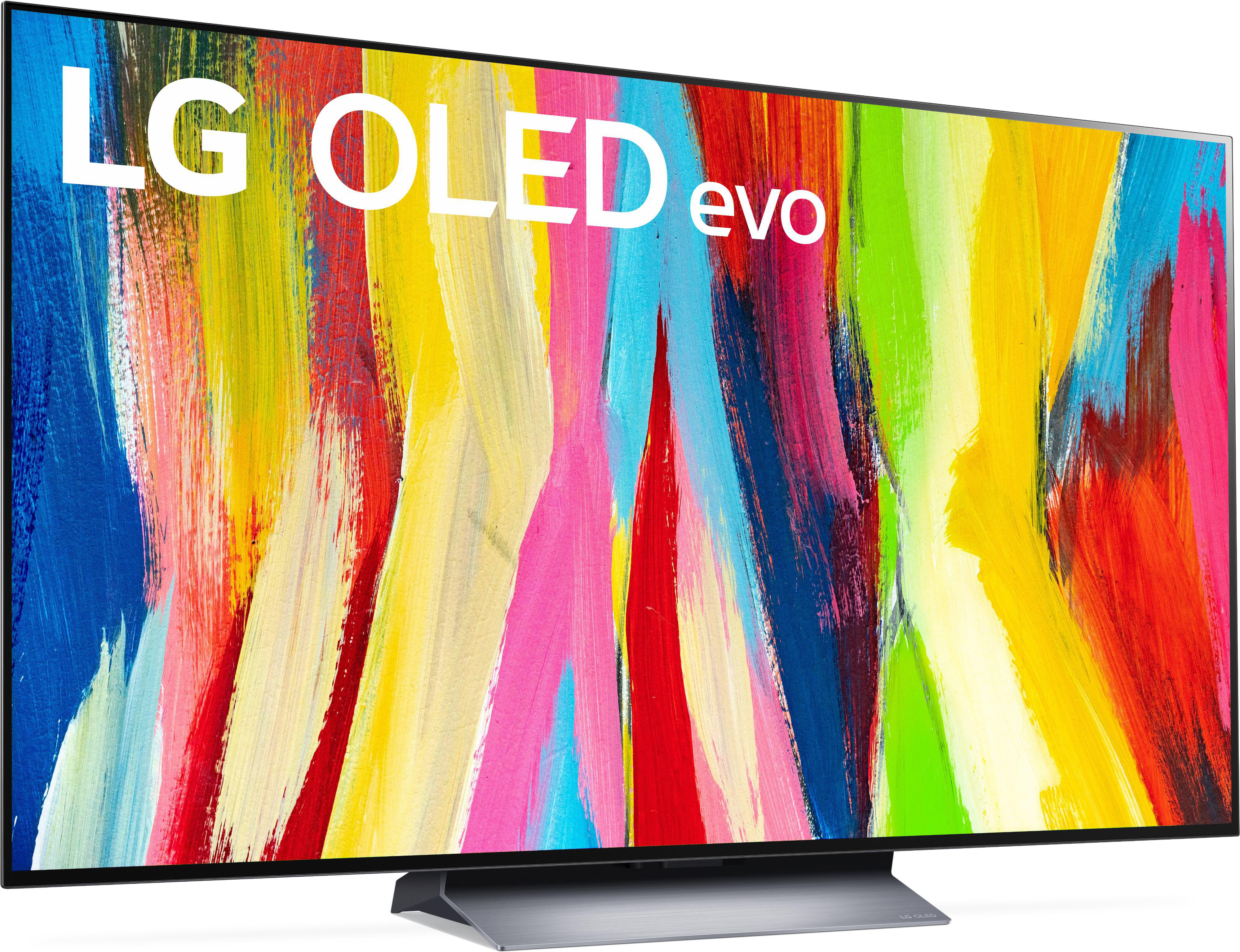 LG OLED 55 C 24 LA.AEU OLED evo TV (Flat, 55 Zoll / 139 cm, UHD 4K, SMART TV, webOS 22 )
