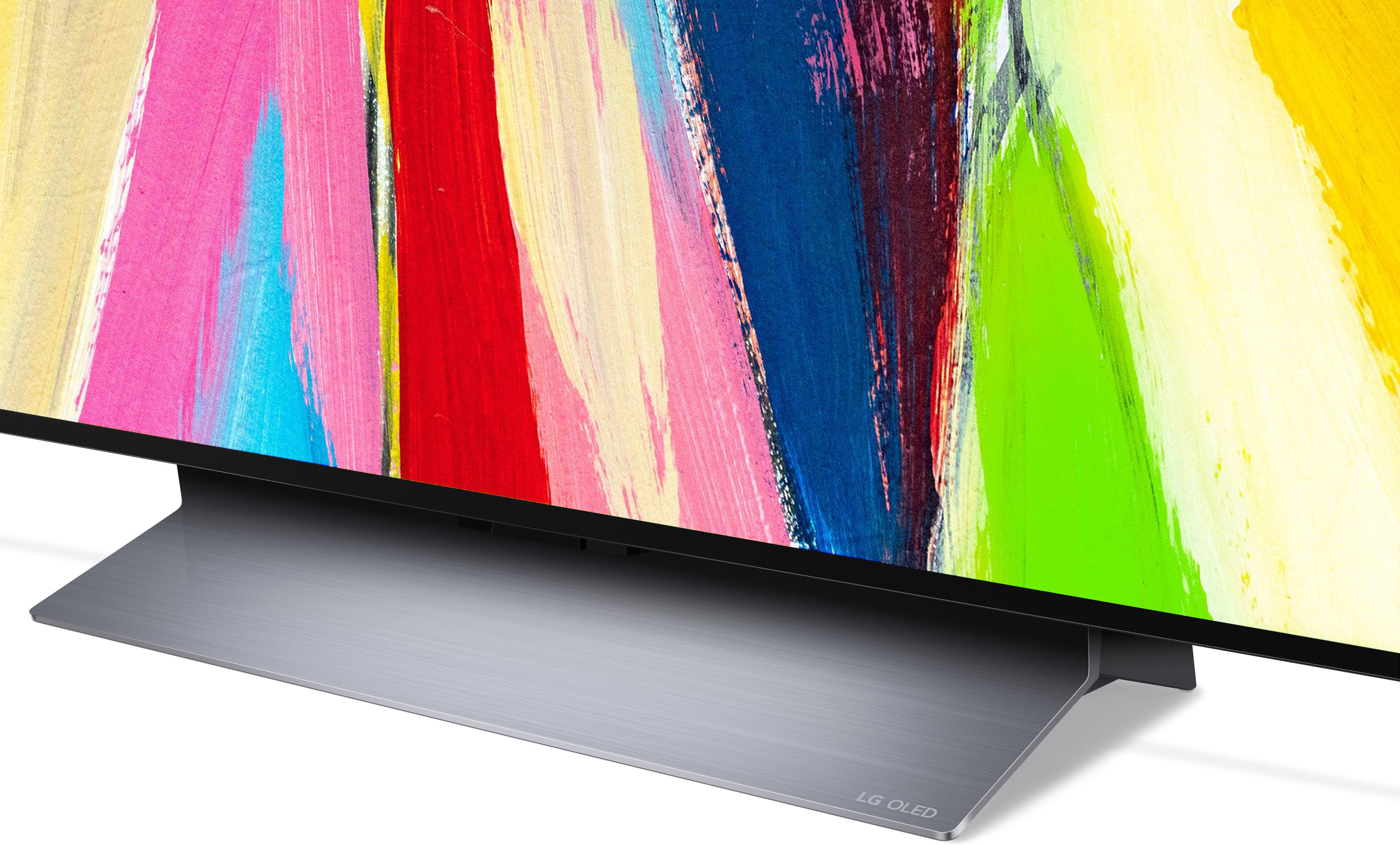 LG OLED 55 C 24 LA.AEU OLED evo TV (Flat, 55 Zoll / 139 cm, UHD 4K, SMART TV, webOS 22 )