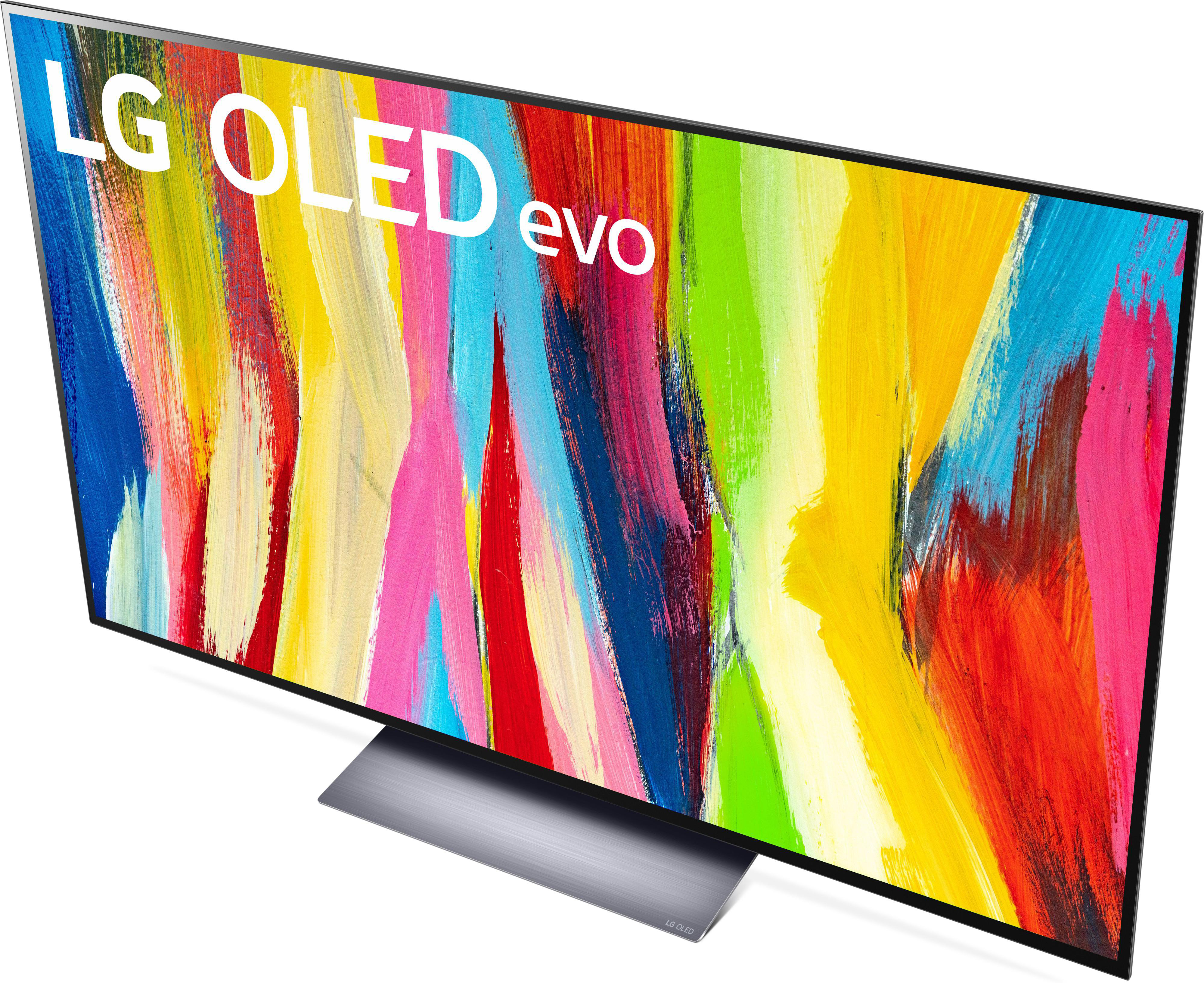 LG OLED 55 C 24 LA.AEU OLED evo TV (Flat, 55 Zoll / 139 cm, UHD 4K, SMART TV, webOS 22 )