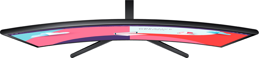 SAMSUNG Moniteur Essential 24" Full-HD Curved (LS24C366EAUXEN)