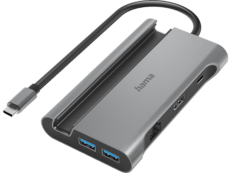 HAMA Connect2Mobile V2 Multiport, Grau