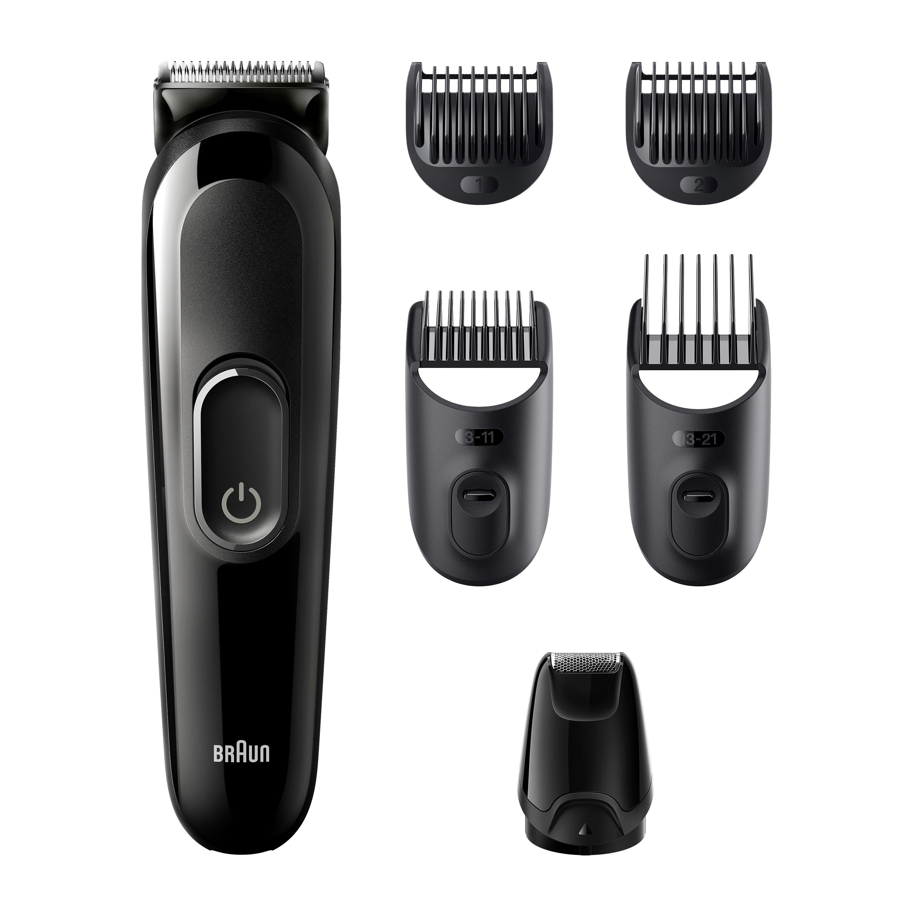 BRAUN MGK3410 Schwarz Multigroomer