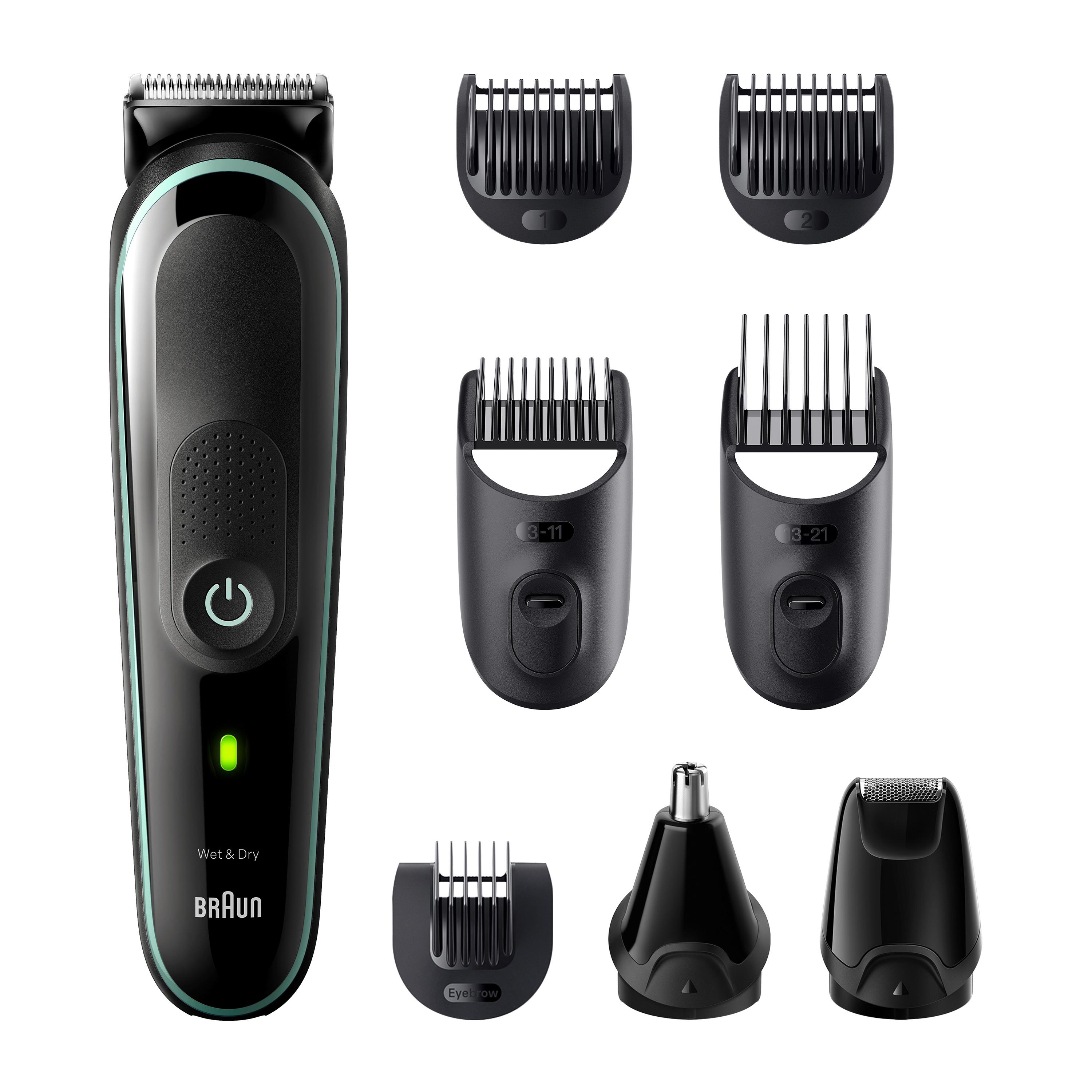 Multigroomer, MGK BRAUN Green 3441 / Black Vibrant