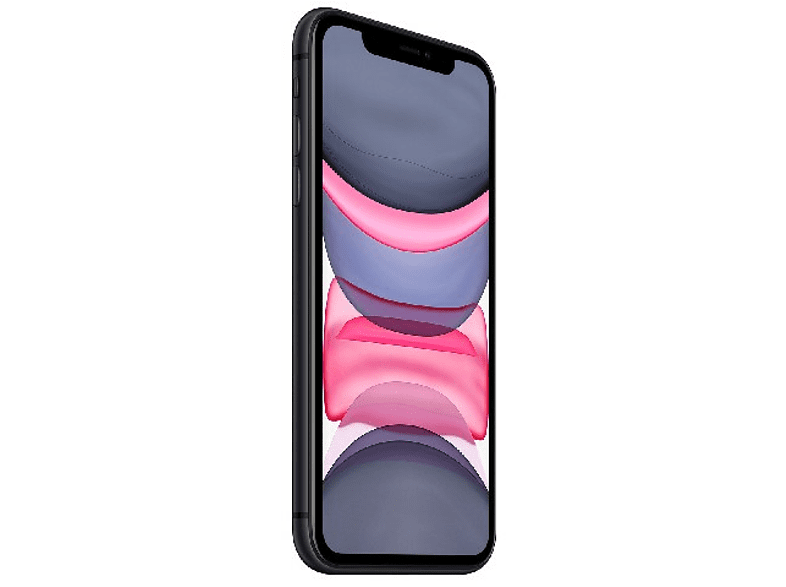 APPLE iPhone 11, Negro, 128 GB, 6.1", iOS + Adaptador de corriente, USB-C de 20 W