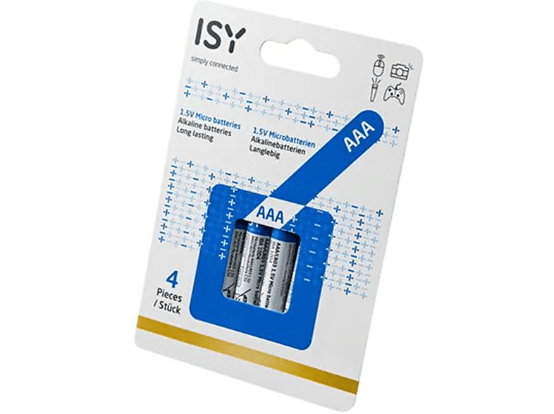 Batterie Ministilo AAA ISY 4 PZ