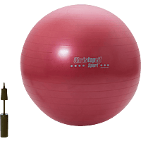 CHRISTOPEIT 65 cm Gymnastikball, Rot