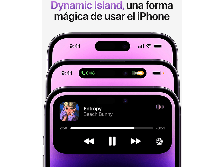 APPLE iPhone 14 Pro Max, Negro espacial, 256 GB, 5G, 6.7" + Adaptador de corriente, USB-C de 20 W