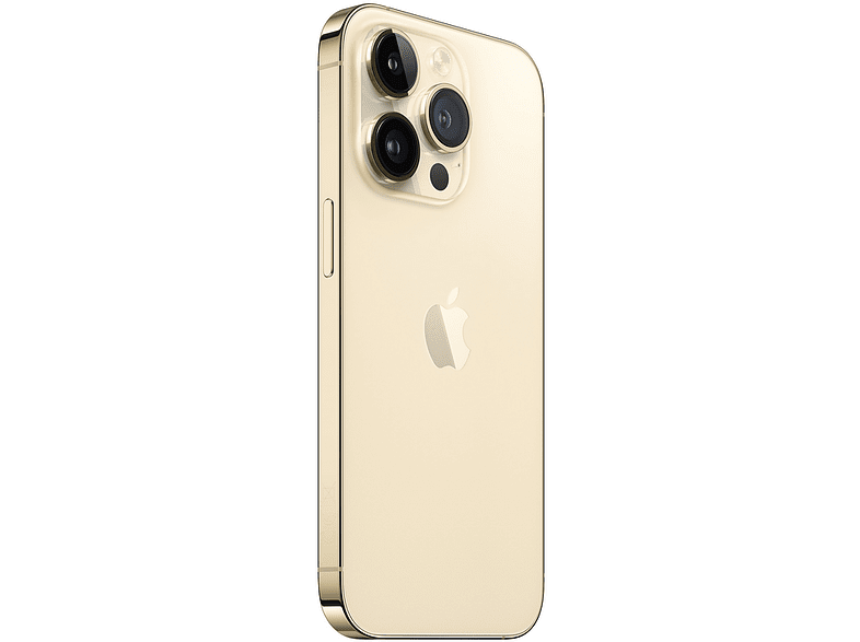 APPLE iPhone 14 Pro, Oro, 256 GB, 5G, 6.1", iOS + Adaptador de corriente, USB-C de 20 W