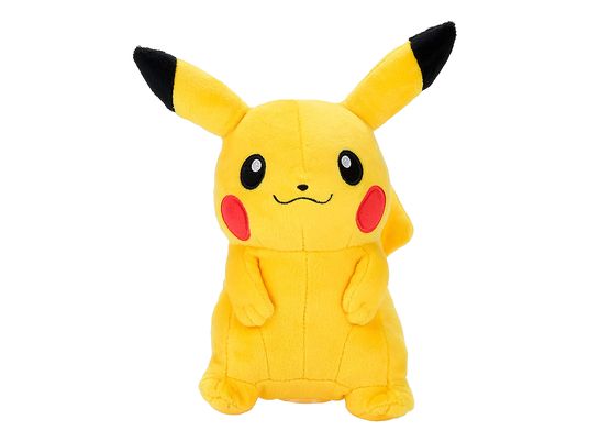 SANEI Pokémon - All Star Collection: Pikachu - Plüschfigur (Gelb/Schwarz/Rot)