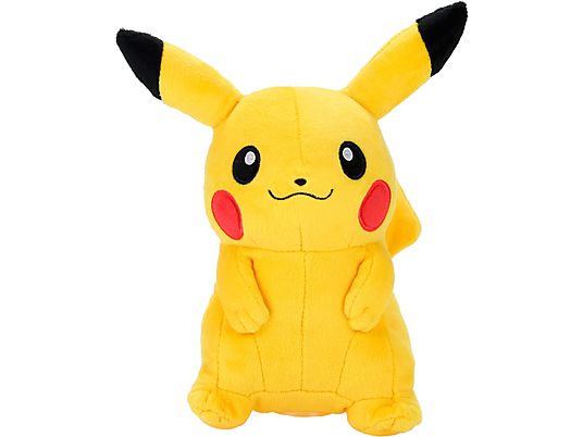 SANEI Pokémon - All Star Collection: Pikachu - Plüschfigur (Gelb/Schwarz/Rot)