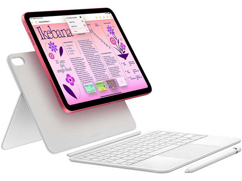 APPLE iPad (2022 10ª gen), 64 GB, Azul, WiFi, 10.9", iPadOS 16 + Apple Pencil (1.ª generación)