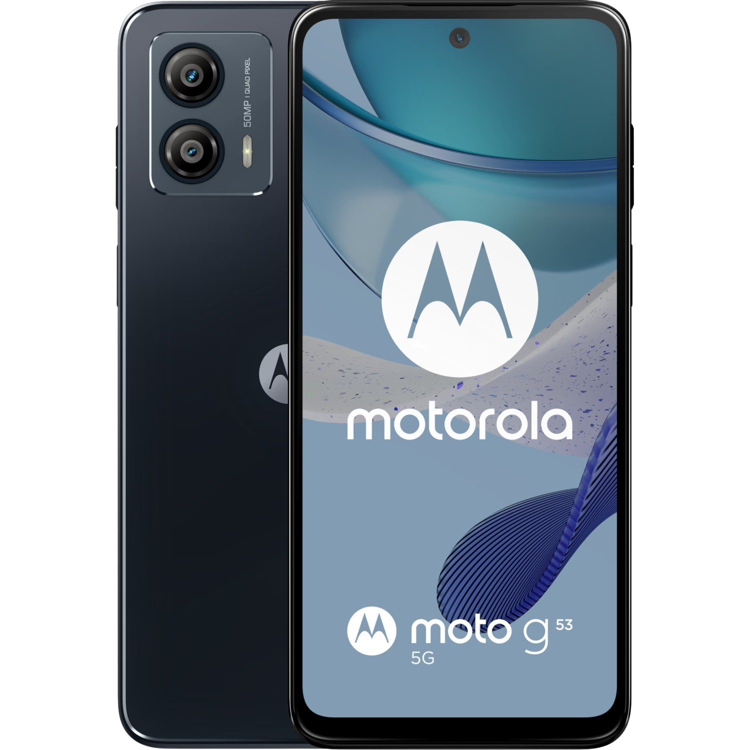 MOTOROLA Smartphone Moto G53 128 GB Ink Blue (PAWS0025SE)