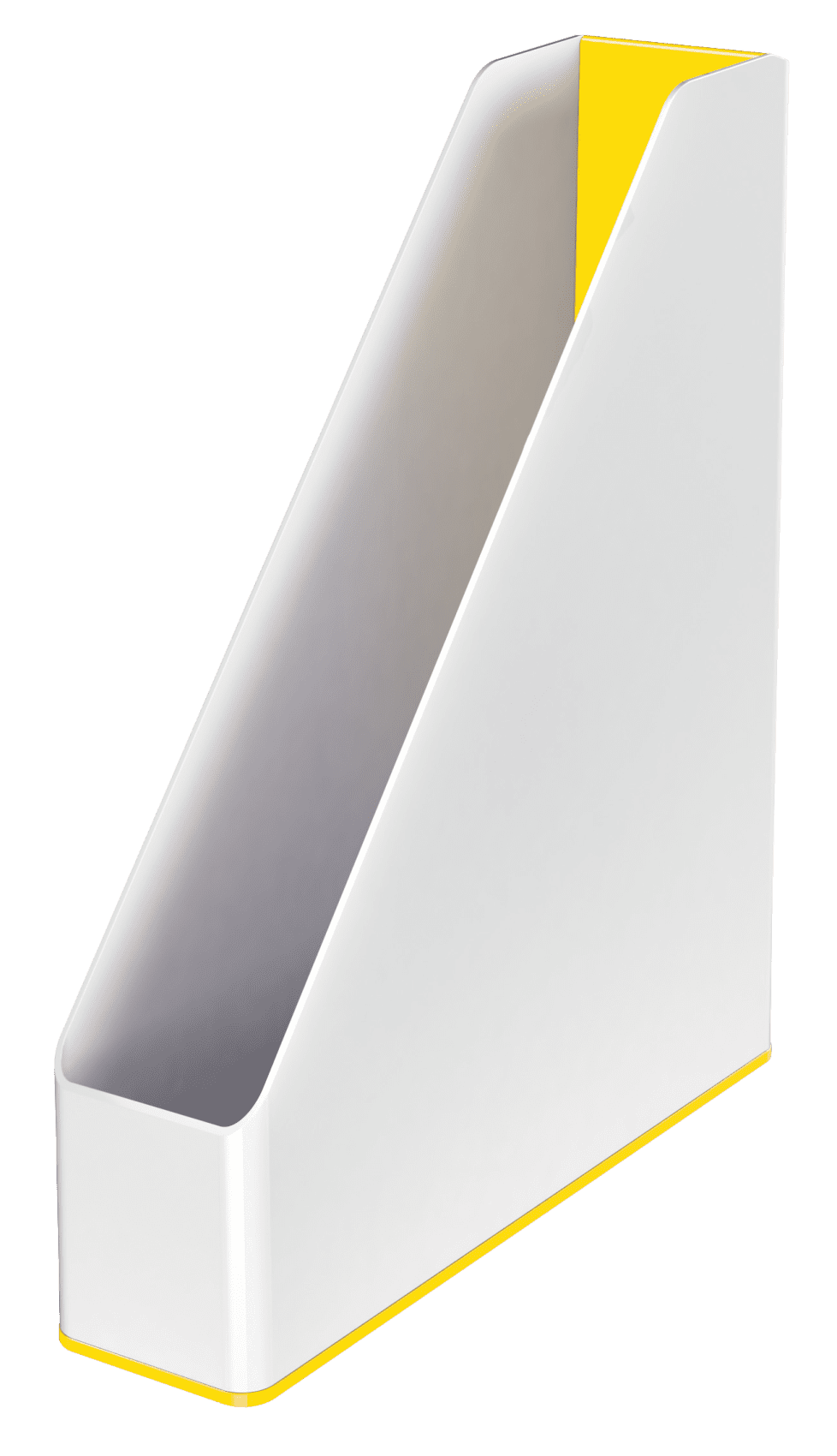 LEITZ WOW kettős színhatású iratpapucs, fehér-sárga (53621016)