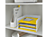 LEITZ WOW kettős színhatású iratpapucs, fehér-sárga (53621016)