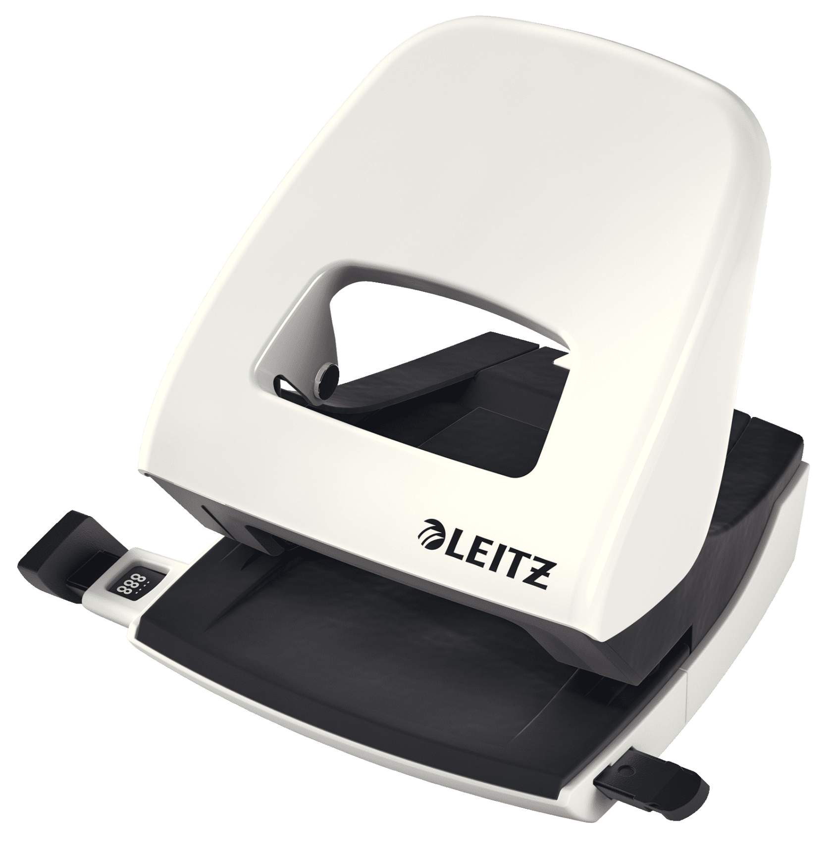 LEITZ NeXXt WOW lyukasztó, 30 lap, fém, fehér (50081001)