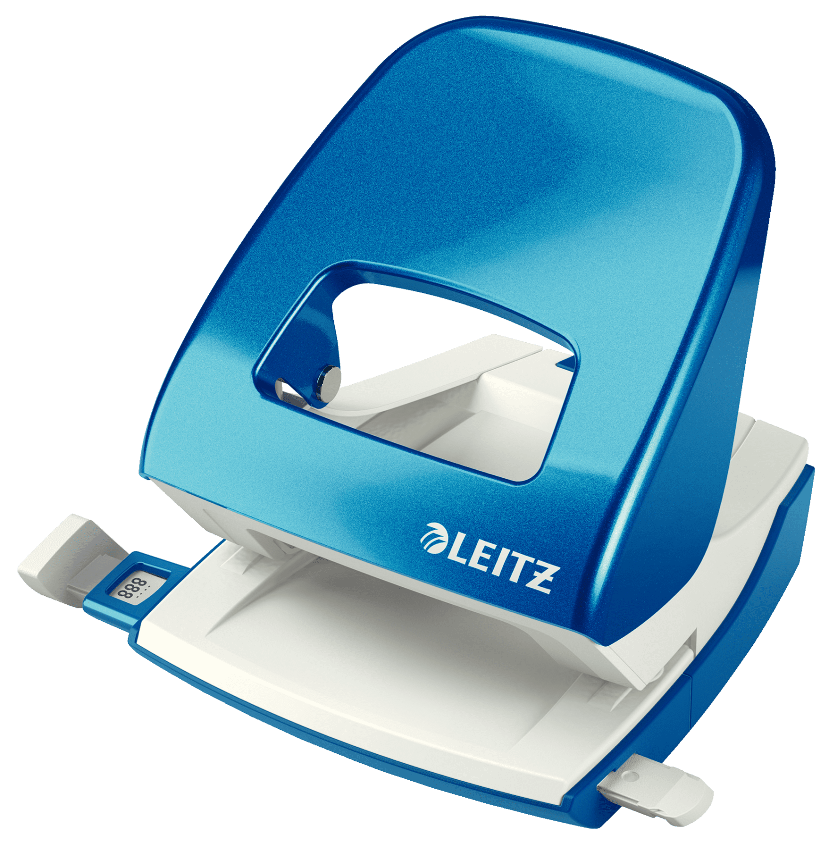 LEITZ NeXXt WOW lyukasztó, 30 lap, fém, kék (50081036)