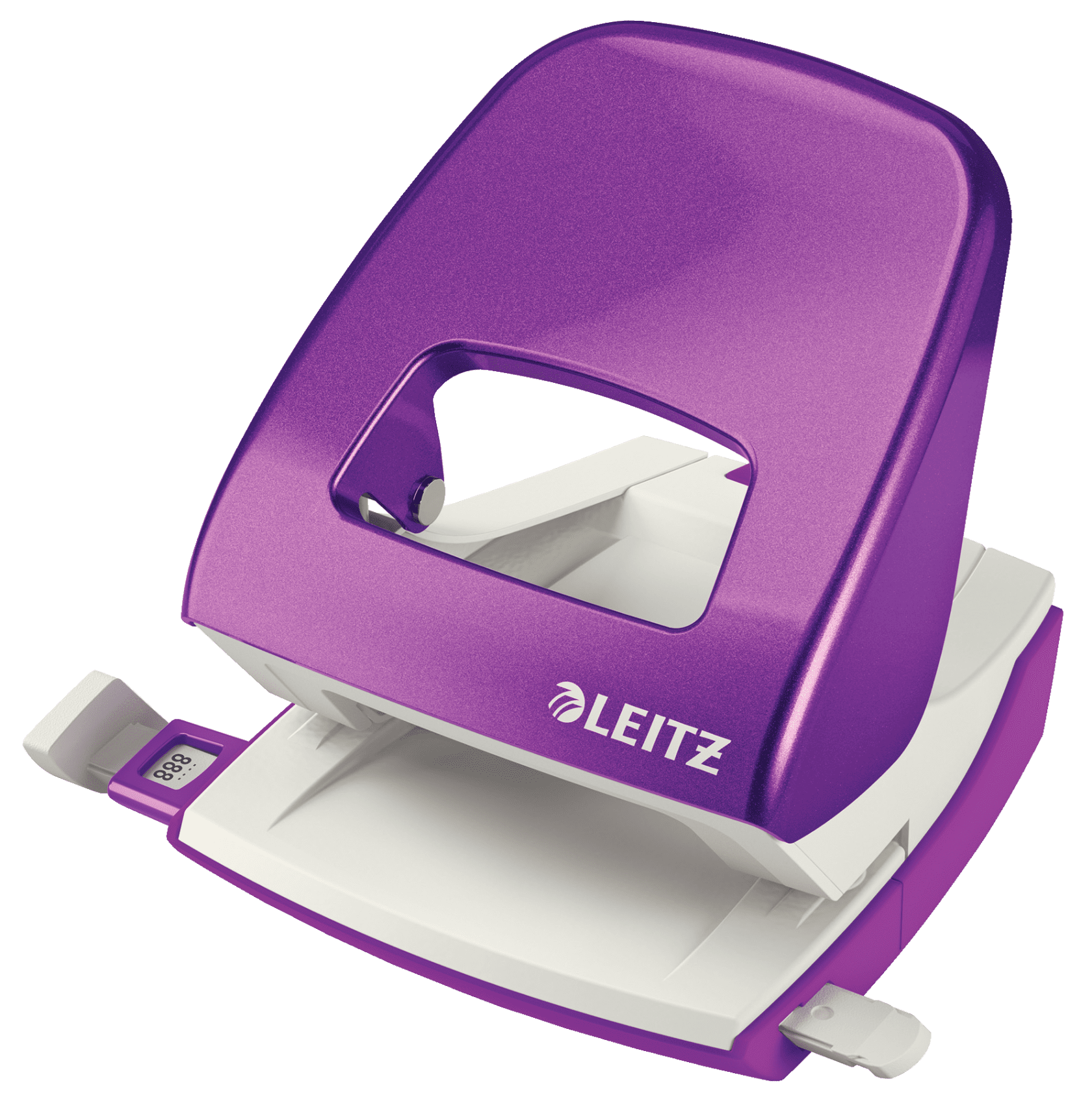 LEITZ NeXXt WOW lyukasztó, 30 lap, fém, lila (50081062)