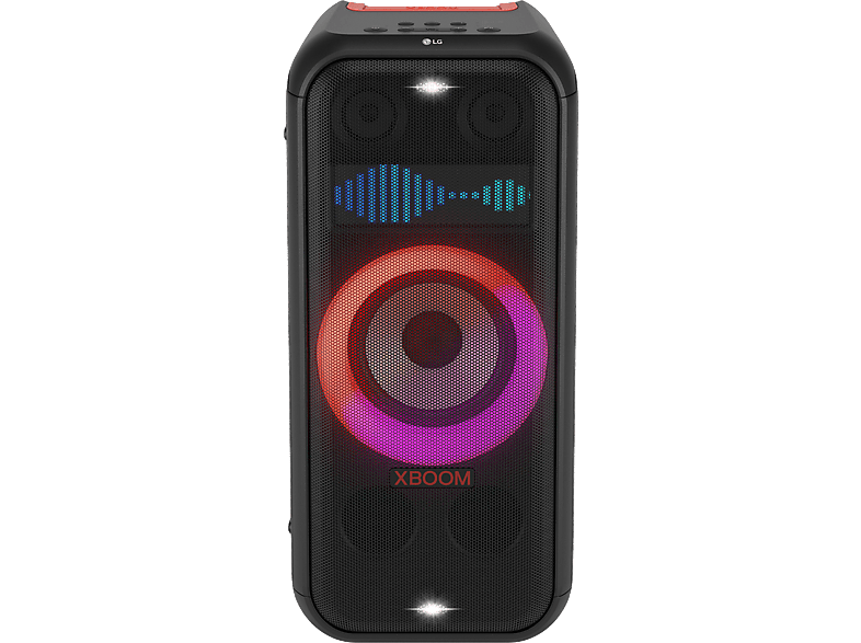 Altavoz Sony MHC-V43D 4.1 Canales, Iluminación ambiental, Karaoke,  Bluetooth, Mega Bass, Radio, Negro