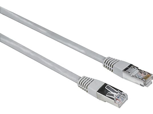 HAMA 00200919 - Netzwerkkabel, 15 m, Cat-5e, 1 Gbit/s, Grau