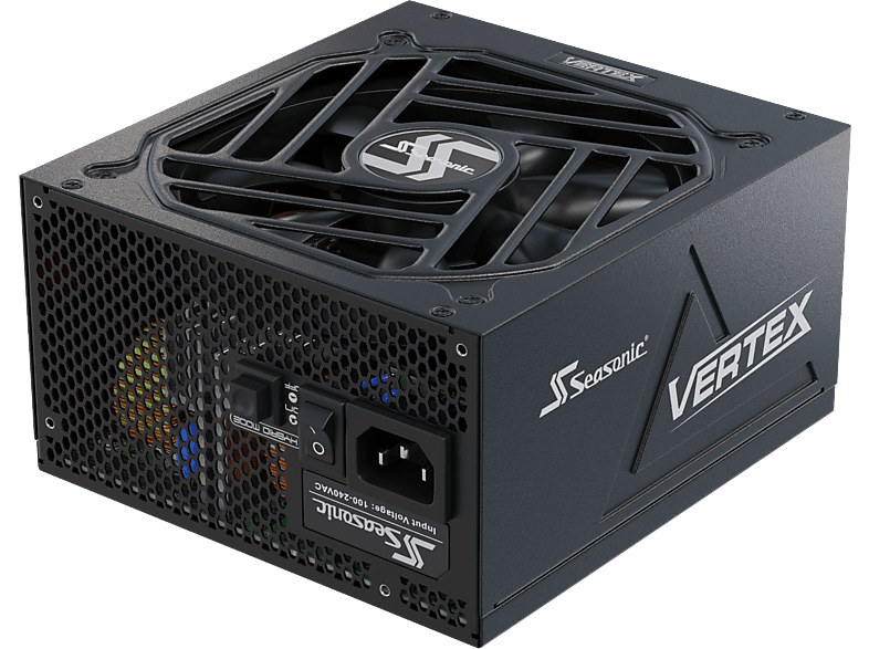 SEASONIC Vertex GX-1200 PC-Netzteil, 1200W, ATX 3.0, Modular, 80 PLUS Gold, 135mm Lüfter, Schwarz