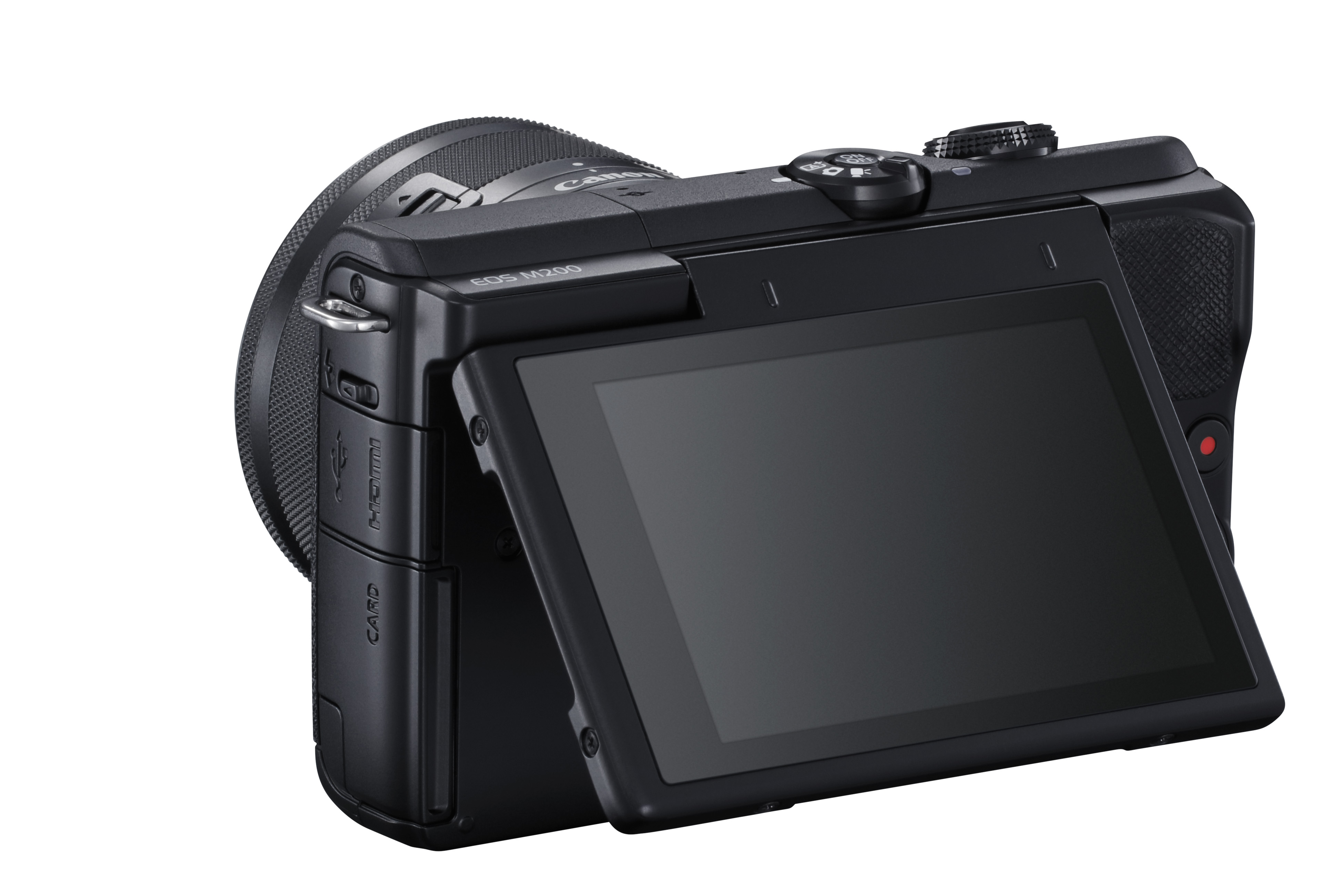 CANON EOS M200 WH M15-45 IS Fotoğraf Makinesi Siyah
