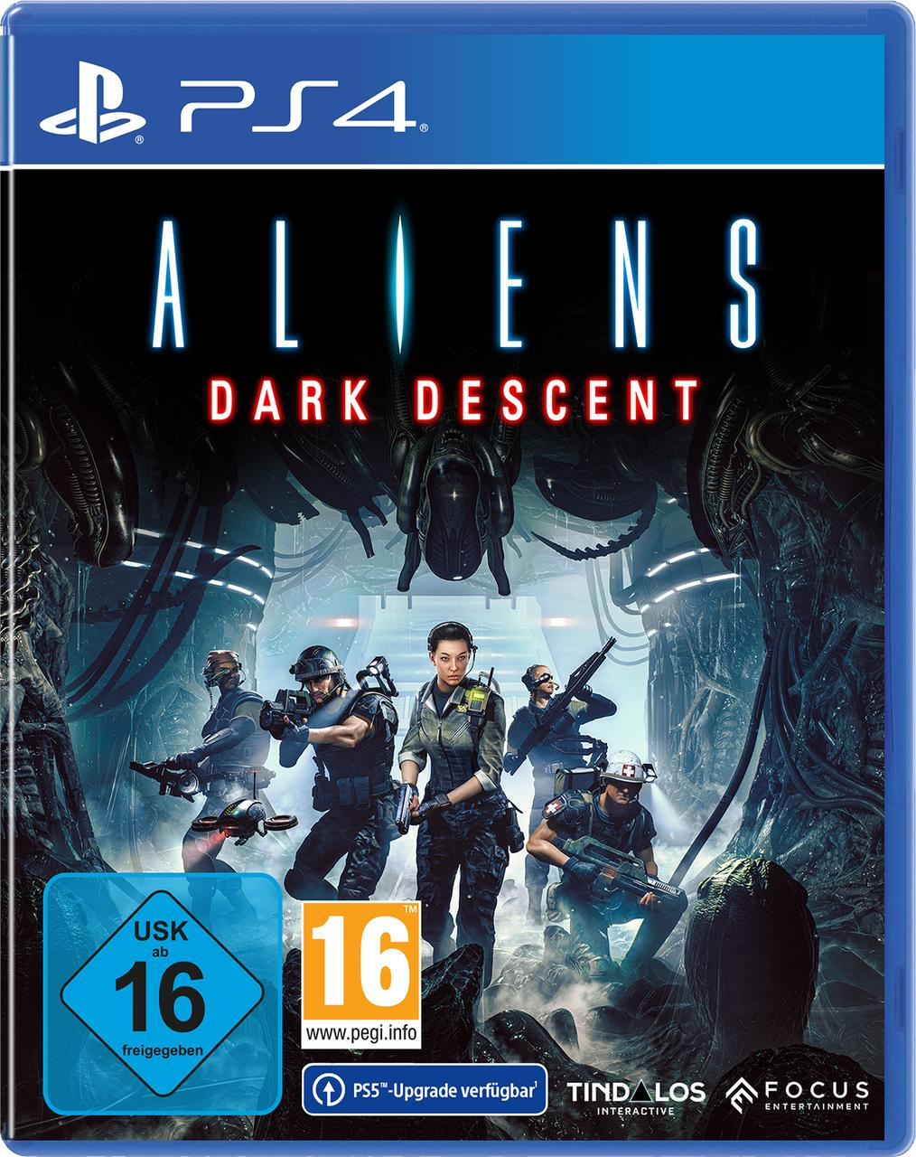 Dark 4] Descent Aliens: - [PlayStation