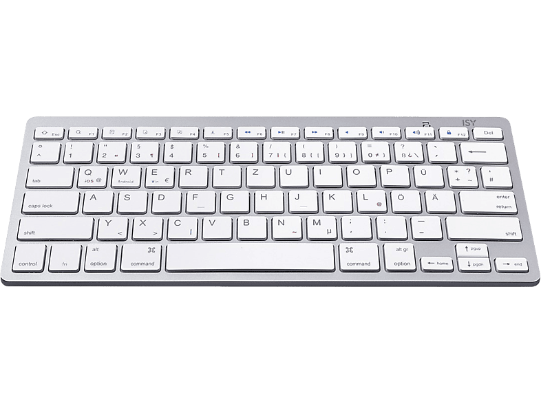 Master diploma Componeren diepvries ISY IBK-1000 BLUETOOTH KEYBOARD WHI/SIL kopen? | MediaMarkt