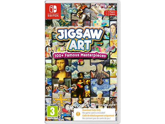 Jigsaw Art: 100+ Famous Masterpieces (CiaB) - Nintendo Switch - Tedesco