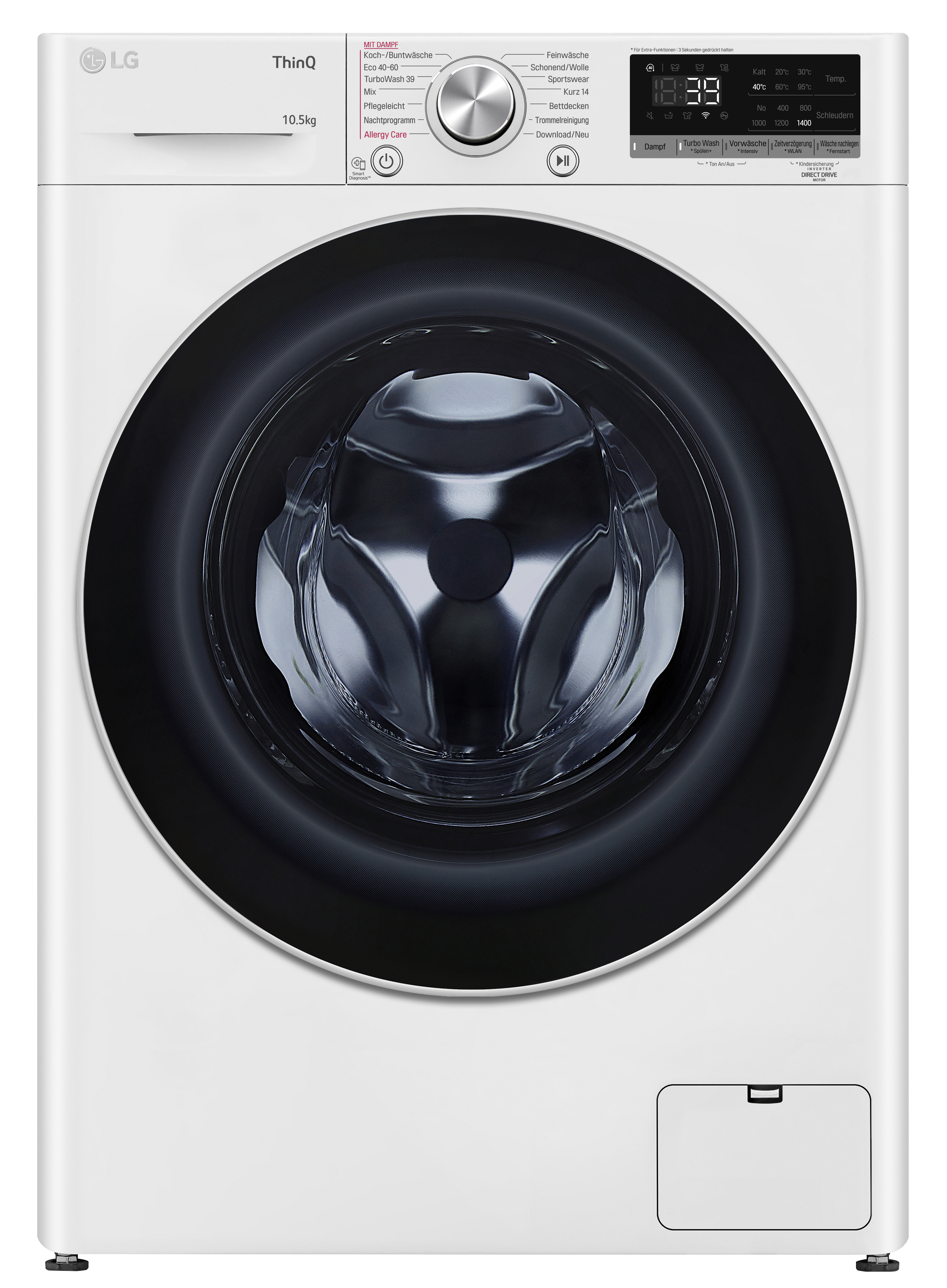 LG F4WV710P1E Waschmaschine (10,5 kg, A) U/Min., 1360