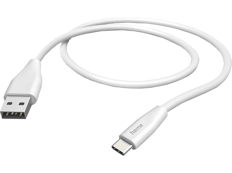 HAMA 00125101 - Ladekabel, 1.5 m, 480 Mbit/s, Weiss