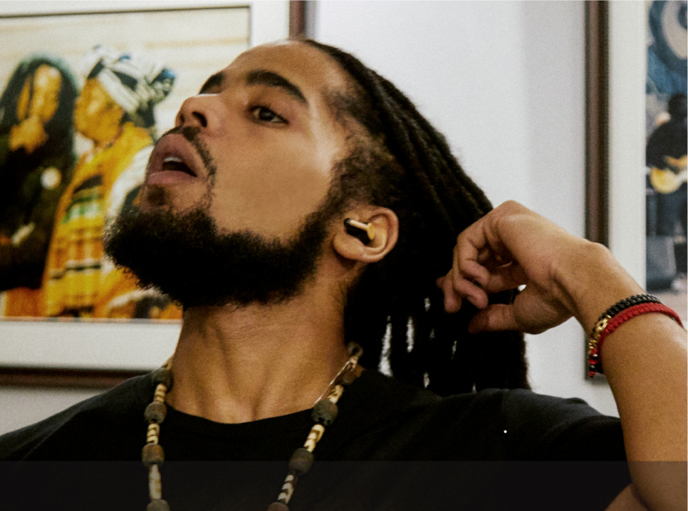 HOUSE OF MARLEY Écouteurs sans fil Rebel True Wireless Noir (EM-JE121-SB) In-ear Oreillettes sans fil Noir