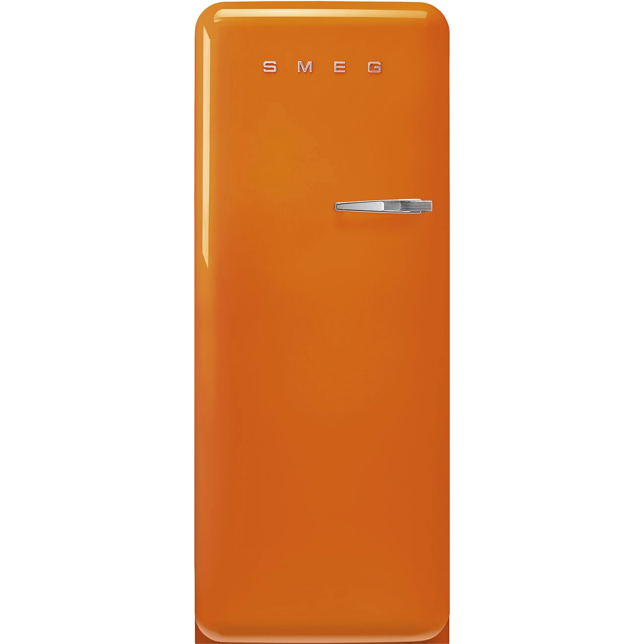 SMEG FAB28LOR5 Kühlschrank mit Gefrierfach, Türanschlag Links (D, 1530 mm hoch, Orange, 270 l)