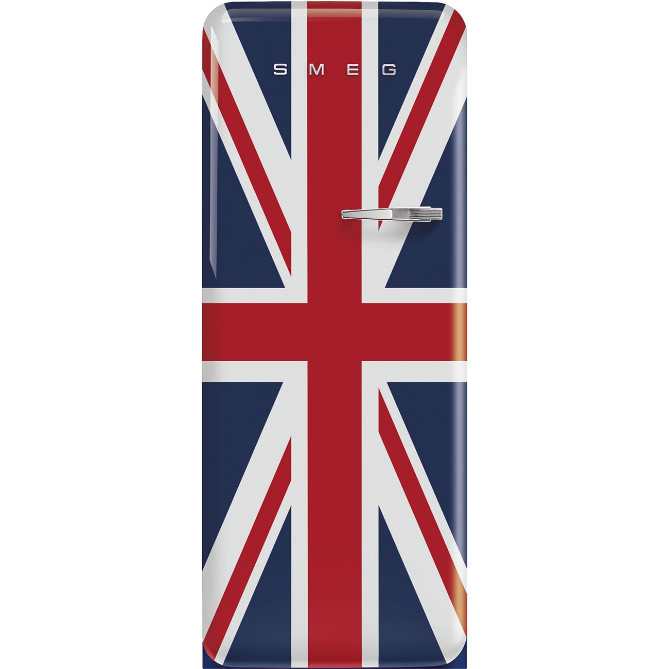 SMEG FAB28LDUJ5 Kühlschrank mit Gefrierfach, Türanschlag Links (D, 1530 mm hoch, Union Jack, 270 l)