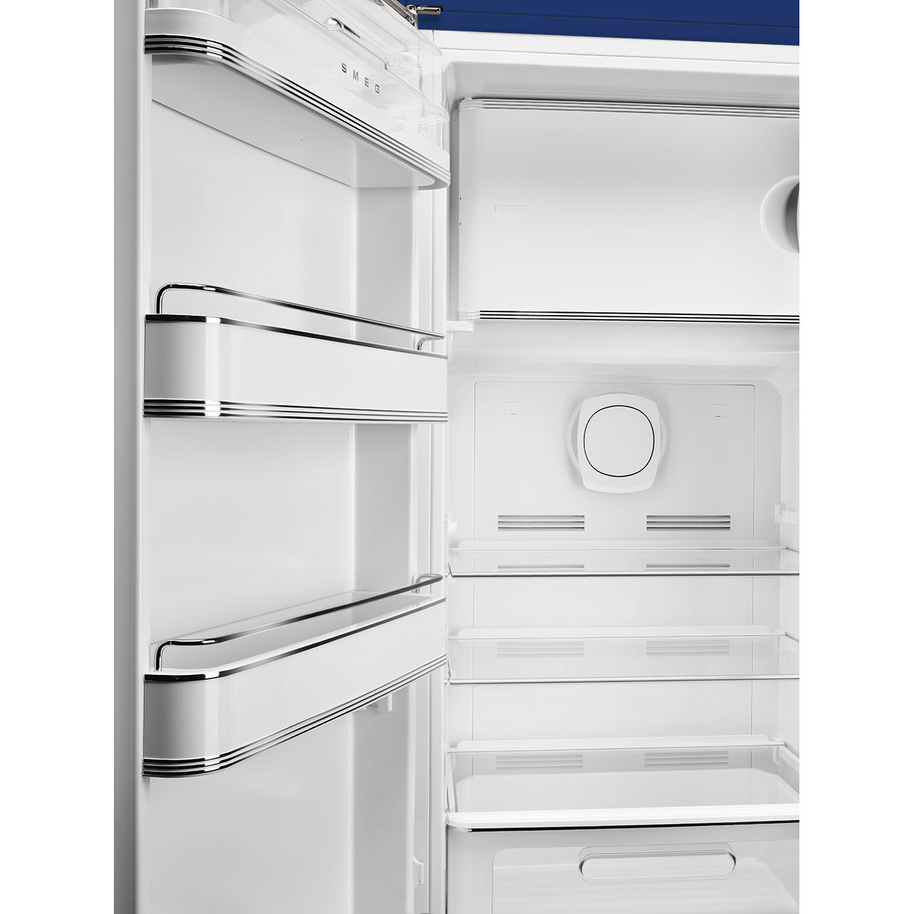 SMEG FAB28LDUJ5 Kühlschrank mit Gefrierfach, Türanschlag Links (D, 1530 mm hoch, Union Jack, 270 l)