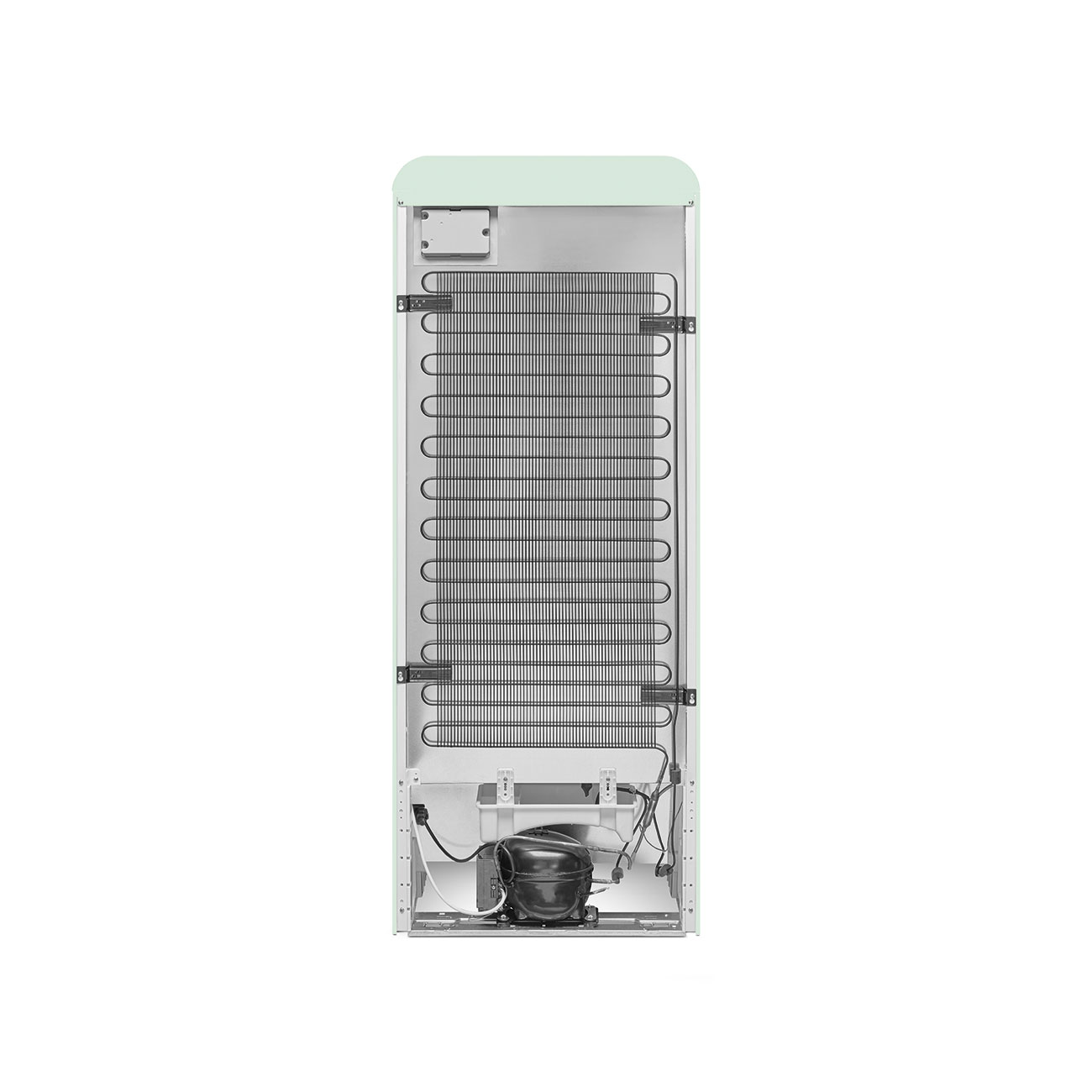 SMEG FAB28LPG5 Kühlschrank mit Gefrierfach, Türanschlag Links (D, 1530 mm hoch, Pastellgrün, 270 l)