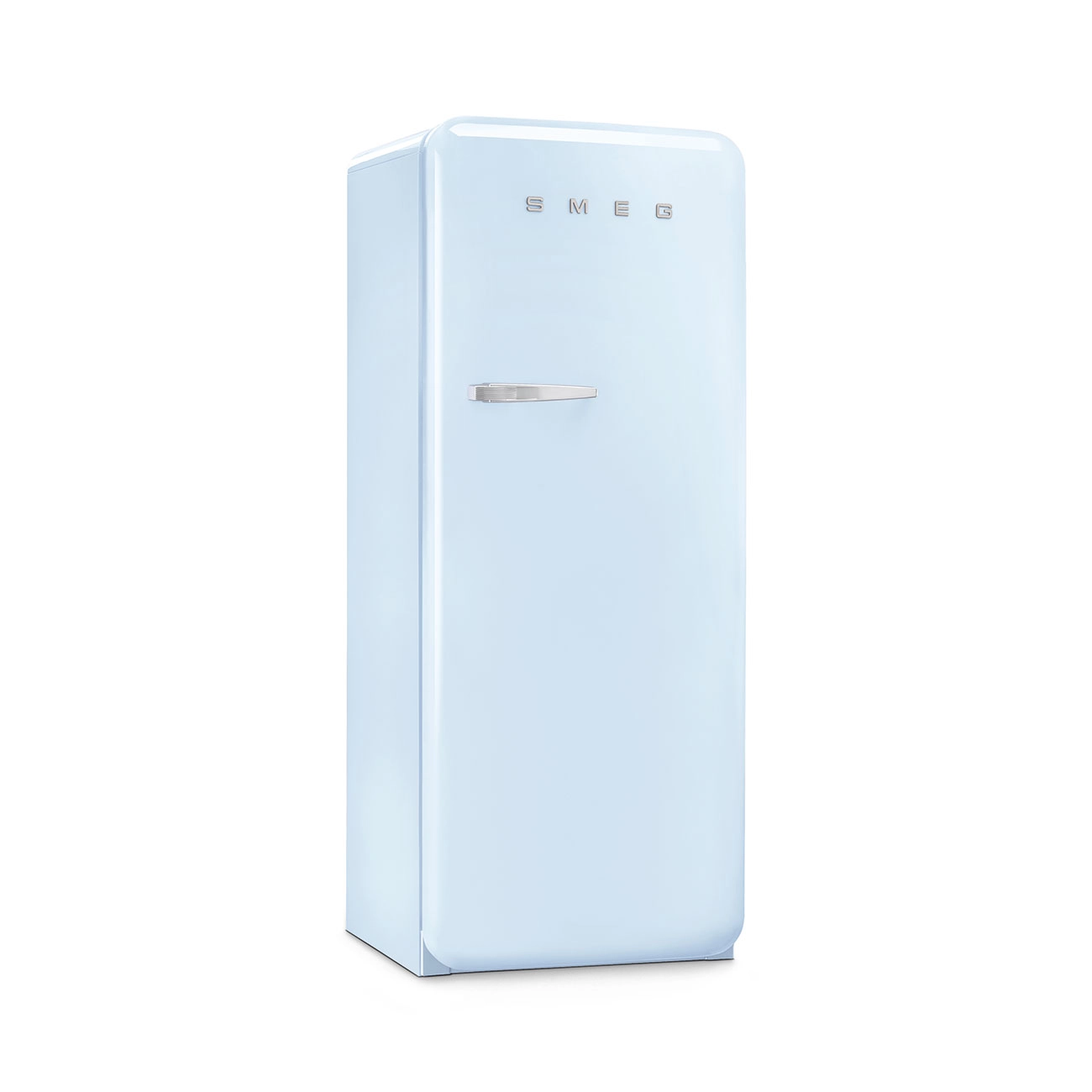 SMEG FAB28RPB5 Kühlschrank mit Gefrierfach,Türanschlag Rechts (D, 1530 mm hoch, Pastellblau, 270 l)